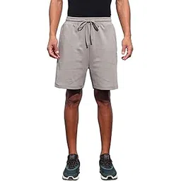 being human Grey Regular Fit Shorts-picture-12