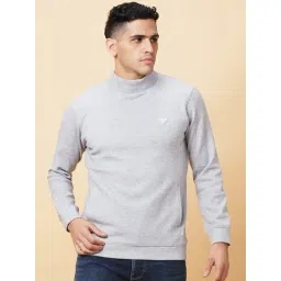 Being Human Grey Regular Fit Sweatshirt-picture-18