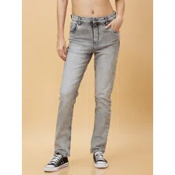 Being Human Grey Slim Fit Mid Rise Jeans-picture-16