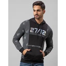 Being Human Men Black Printed Sweatshirt-picture-35