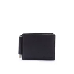 Being Human Men Black Textured Leather Card Holder-picture-17