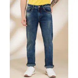 Being Human Men Classic Low Distress Light Fade Stretchable Jeans-picture-42