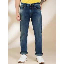 Being Human Men Classic Low Distress Light Fade Stretchable Jeans-picture-17