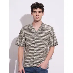 Being Human Men Classic Opaque Printed Casual Shirt-picture-23