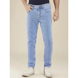 Being Human Men Classic Slim Fit Light Fade Stretchable Jeans-picture-32