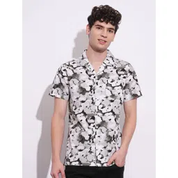 Being Human Men Classic Slim Fit Opaque Printed Casual Shirt-picture-37