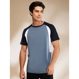 Being Human Men Colourblocked Round Neck Cotton T-shirt-picture-21