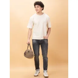 Being Human Men Drop-Shoulder Sleeves Raw Edge T-shirt-picture-13