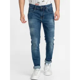 Being Human Men Mid Rise Clean Look Light Fade Whiskers Skinny Fit Jeans-picture-19