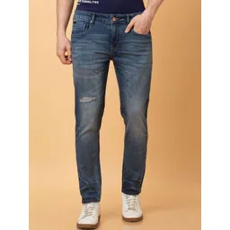 Being Human Men Mildly Distressed Heavy Fade Jeans-picture-32