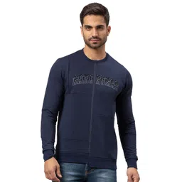 Being Human Men Navy Blue Cotton Sweatshirt-picture-19
