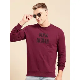 Being Human Men Pure Cotton Sweatshirt-picture-22