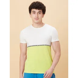 Being Human Men Round Neck Colourblocked T-shirt-picture-26