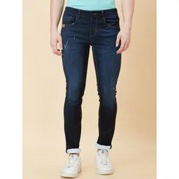 Being Human Men Skinny Fit Clean Look Light Fade Stretchable Jeans-picture-33