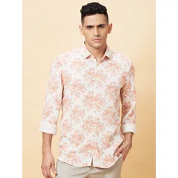 Being Human Men Slim Fit Floral Opaque Printed Casual Shirt-picture-31