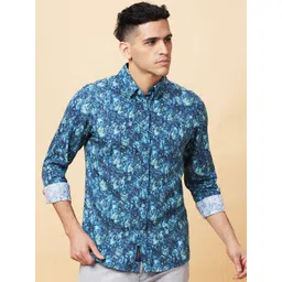Being Human Men Slim Fit Floral Opaque Printed Casual Shirt-picture-38