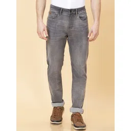 Being Human Men Slim Fit Low Distress Heavy Fade Jeans-picture-40