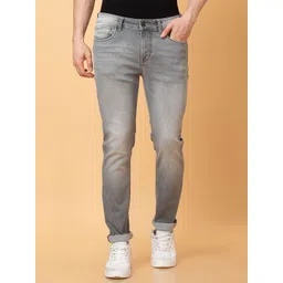 Being Human Men Slim Fit Low Distress Heavy Fade Jeans-picture-33