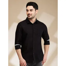 Being Human Men Slim Fit Opaque Casual Shirt-image-47