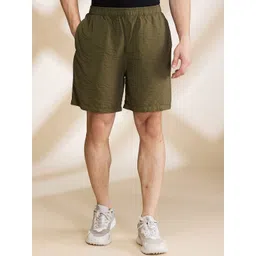 Being Human Men Slim Fit Shorts-picture-34
