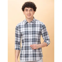 Being Human Men Slim Fit Tartan Checks Opaque Checked Casual Shirt-picture-41
