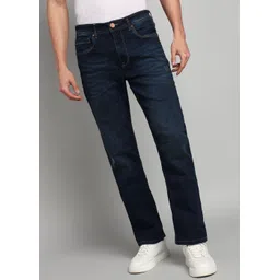 being human Men Slim Mid Rise Blue Jeans-picture-14