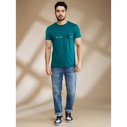 Being Human Men Typography Printed V-Neck Pockets T-shirt-picture-24