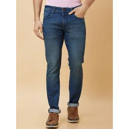 Being Human Men Washed Striped Longline Denim Jacket-picture-25