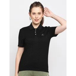 Being Human Micro Ditsy Printed Polo Collar Slim Fit T-shirt-picture-34