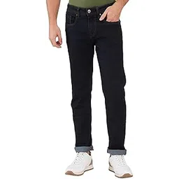 being human Navy Blue No Fade Blended Jeans-picture-12