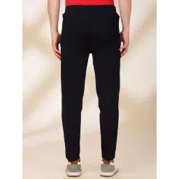 Being Human Navy Blue Polyester Slim Fit Solid Trackpants image 2