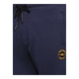 Being Human Navy Mid Rise Joggers image 4