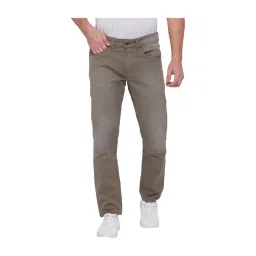 Being Human Olive Lightly Washed Jeans-picture-33