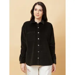 Being Human Olive Relaxed Fit Shirt-picture-12