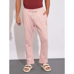 Being Human Pink Regular Fit Trackpants-picture-42