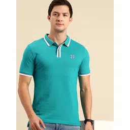 Being Human Polo Collar Pure Cotton T-shirt-picture-42