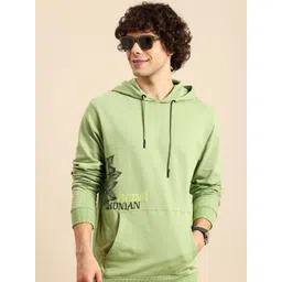 Being Human Pure Cotton Placement Printed Hooded Sweatshirt-picture-25