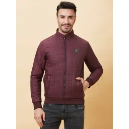 Being Human Red Oversized Striped Jackets-picture-28