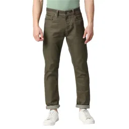 Being Human Slim Fit Mens Denim-Khaki Tone-picture-13