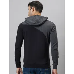 Being Human Typography Printed Hooded Long Sleeve Pullover Sweatshirt image 4