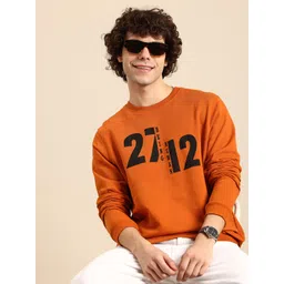 Being Human Typography Printed Pure Cotton Sweatshirt-picture-40