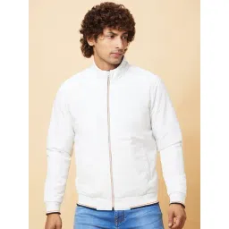 Being Human White Regular Fit Jacket-picture-37