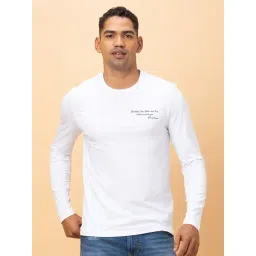 Being Human White Regular Fit Printed T-Shirt-picture-33