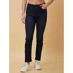Being Human Women Straight Fit Clean Look Light Fade Jeans-picture-31
