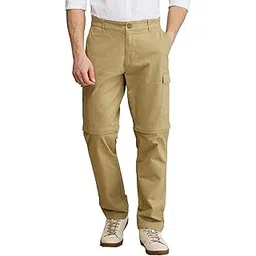 Khaki Mens Easy Fit Cargo-image-30
