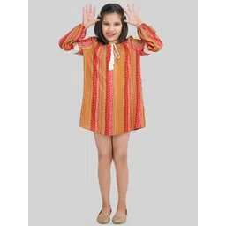 BEING NAUGHTY Striped Fit & Flare Dress-picture-20