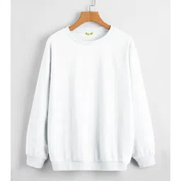 being wanted Men Full Sleeve Solid Sweatshirt image 1