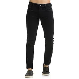 belano Men Slim Fit Black Colour Corduroy Jeans Style-picture-10