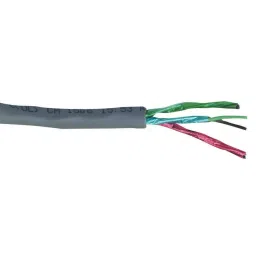BELDEN SHIELDED MULTIPAIR CABLE 3PR 100FT 300V CHROME, 9730 060100 image 1