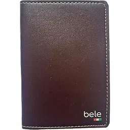 bele Leather Passport Holder (Dark Brown)-picture-38